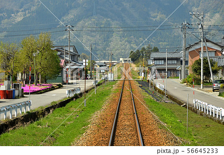 鉄道 Jr西日本 越美北線 九頭竜線 の写真素材