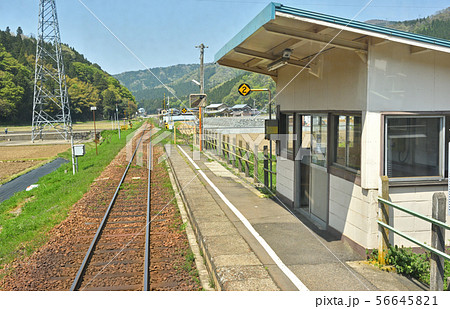 鉄道・JR西日本：越美北線(九頭竜線) 　一乗谷駅ホーム 56645821