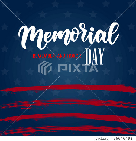USA Memorial day background 56646492