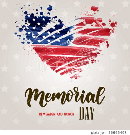 USA Memorial day background 56646493