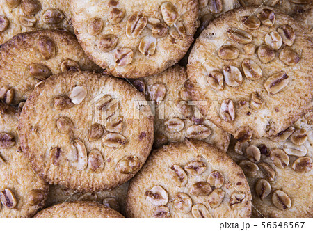 A stack of cookies. A stack of cookies. 56648567