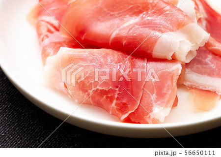 生ハム(ラックスハム)スライス。 生ハム(ラックスハム)スライス。 56650111