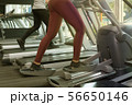People running on treadmill 56650146