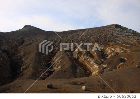 十勝岳山頂直下 56650652