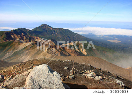秋の十勝岳連峰 秋の十勝岳連峰 56650653