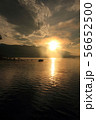 夜明けの桧原湖 56652500