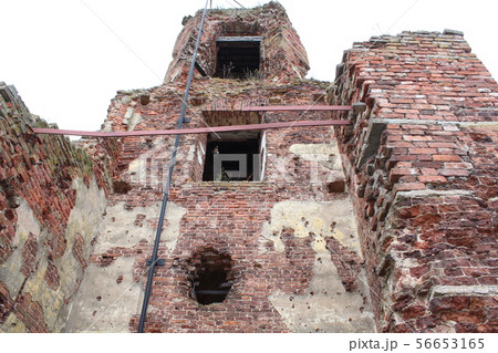 Old prison ruins, a city in St. Petersburg. 56653165