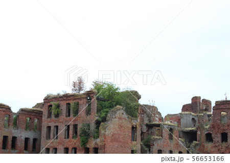 Old prison ruins, a city in St. Petersburg. 56653166