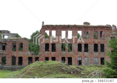 Old prison ruins, a city in St. Petersburg. 56653167
