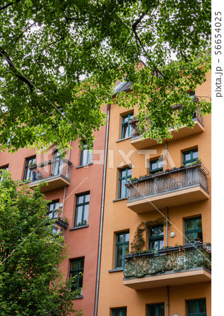 Facade of houses in Berlin Facade of houses in Berlin 56654025