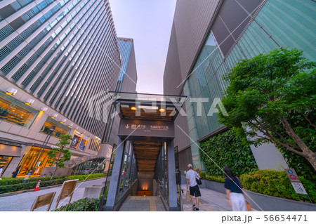 日本の東京都市景観 東京・有楽町(地下道 有楽町地下広場) 日本の東京都市景観 東京・有楽町(地下道 有楽町地下広場) 56654471