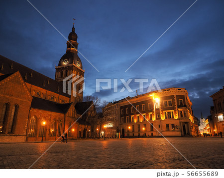 ラトビア・リガ旧市街 リガ大聖堂・ドーム広場 Riga Cathedral, Latvia ラトビア・リガ旧市街 リガ大聖堂・ドーム広場 Riga Cathedral, Latvia 56655689
