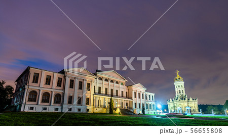 Palace and Church at Dubrovitsy in Podolsk, Russia 56655808