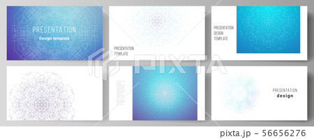 The minimalistic abstract vector illustration layout of the presentation slides design business The minimalistic abstract vector illustration layout of the presentation slides design business 56656276