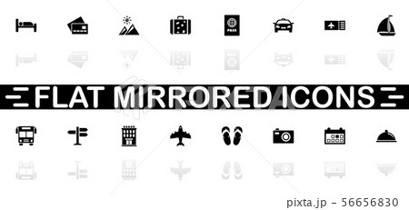 Travel - Flat Vector Icons 56656830