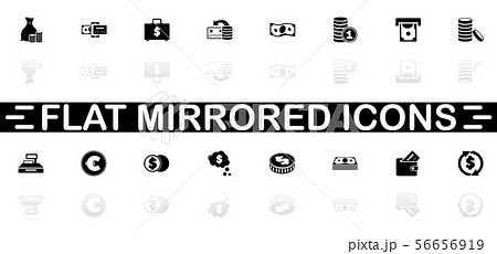 Money - Flat Vector Icons Money - Flat Vector Icons 56656919