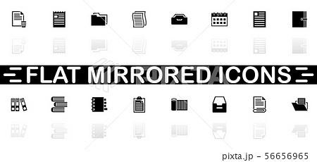 Documents - Flat Vector Icons Documents - Flat Vector Icons 56656965