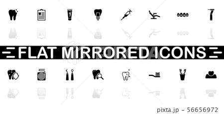 Dental - Flat Vector Icons 56656972