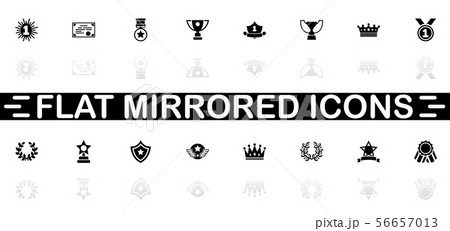 Awards - Flat Vector Icons 56657013