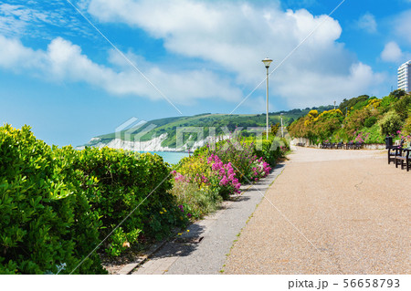 Walk to Holywell beach, Eastbourne 56658793