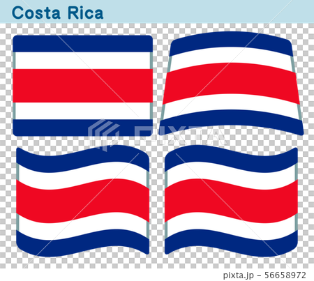 "Costa Rica Flag" 4 icon design 56658972