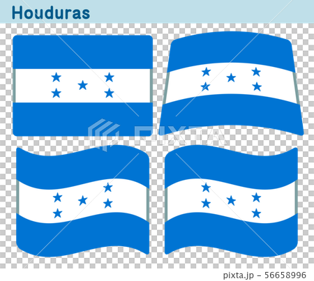 "Honduras" four-shaped icon design 56658996
