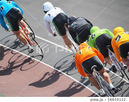 自転車競技のアップ  56659132