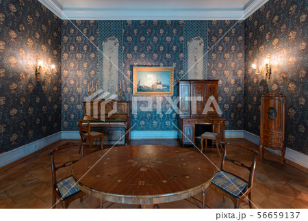 The interior of zamek Ksiaz naer Walbrzych The interior of zamek Ksiaz naer Walbrzych 56659137