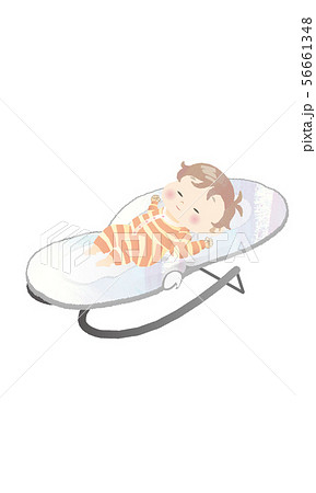 寝る赤ちゃん 56661348