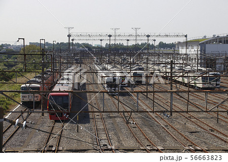 大宮総合車両センター東大宮センターの特急車両 56663823