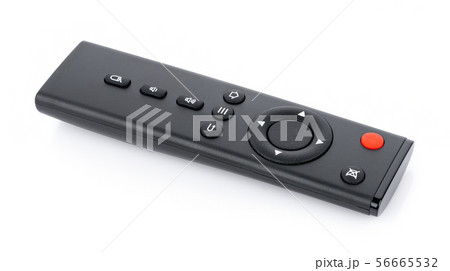 Remote control TV isolated on white background Remote control TV isolated on white background 56665532