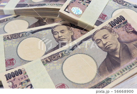 紙幣のイメージ 一万円札1017 紙幣のイメージ 一万円札1017 56668900