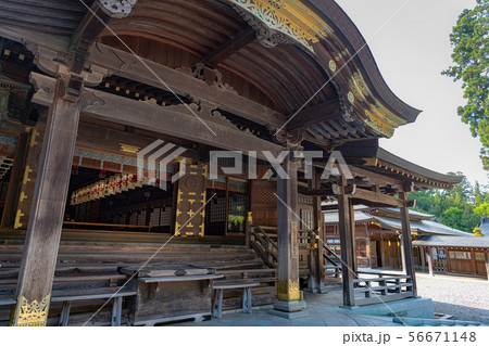 新潟 弥彦神社 拝殿 新潟 弥彦神社 拝殿 56671148
