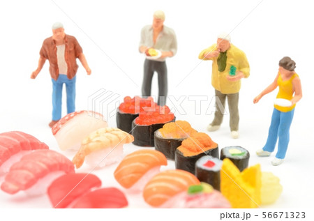 寿司と人物 56671323
