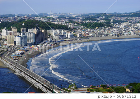 8月　藤沢29片瀬東浜海水浴場･江ノ島 56671512