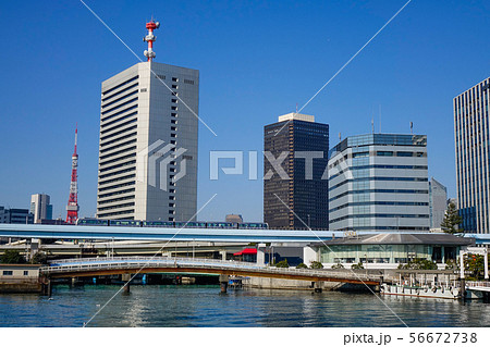 Cityscape of Tokyo Bay, Japan 56672738