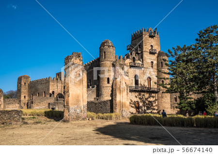 Fasil Ghebbi is the remains of a fortress-city within Gondar, Ethiopia 56674140