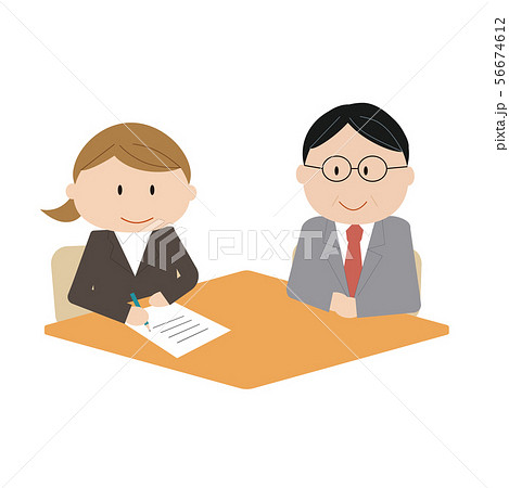 ビジネス　商談3-5 56674612