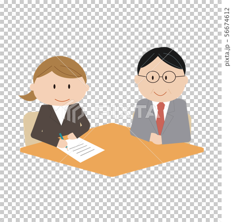 ビジネス　商談3-5 56674612