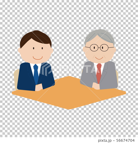 ビジネス　商談1-3 56674704