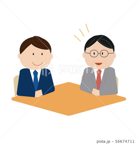 ビジネス 商談2-2 ビジネス 商談2-2 56674711