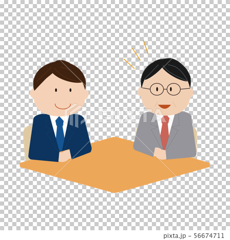 ビジネス 商談2-2 ビジネス 商談2-2 56674711