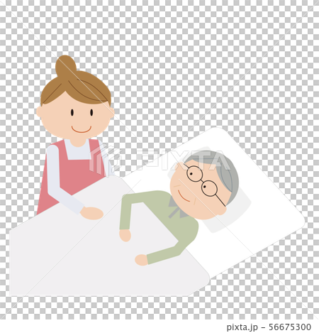 Bedridden 2 - Stock Illustration [56675300] - PIXTA