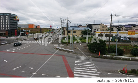 野高谷町交差点　宇都宮市 56676115