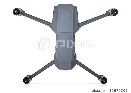 Photo of drone isolated on a white background 56676291