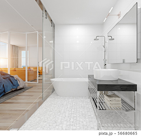modern bathroom 56680665