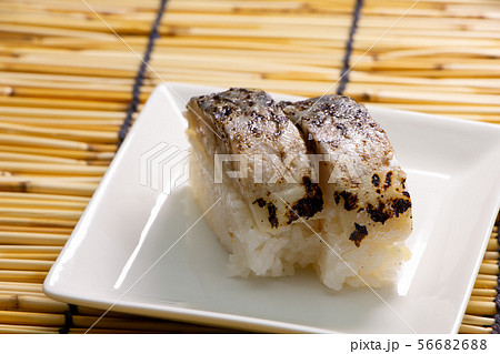 炙りしめ鯖棒寿司。 56682688