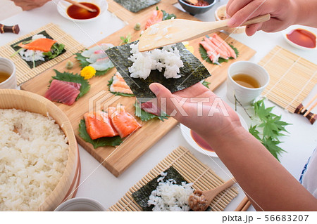 手巻き寿司 手巻き寿司 56683207