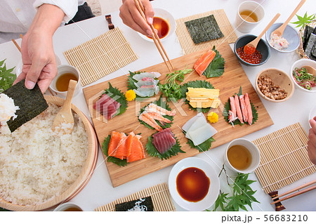 手巻き寿司 手巻き寿司 56683210