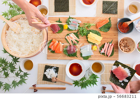 手巻き寿司 手巻き寿司 56683211